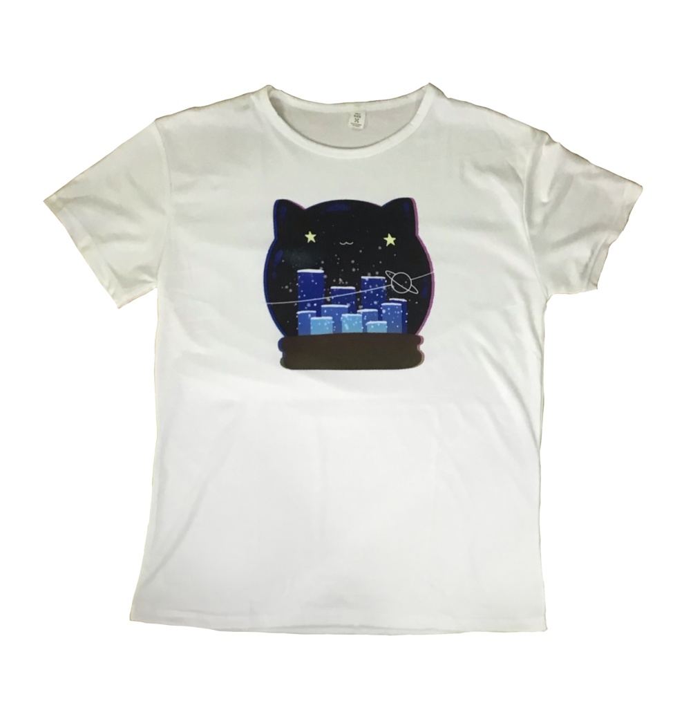 イラストTシャツ 「y u k i」F011