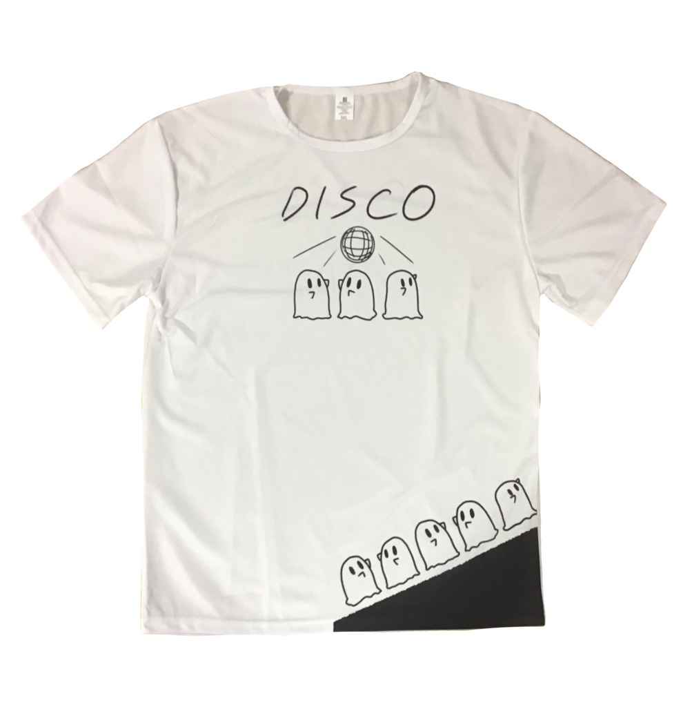 プリントTシャツ「DISCO」M007