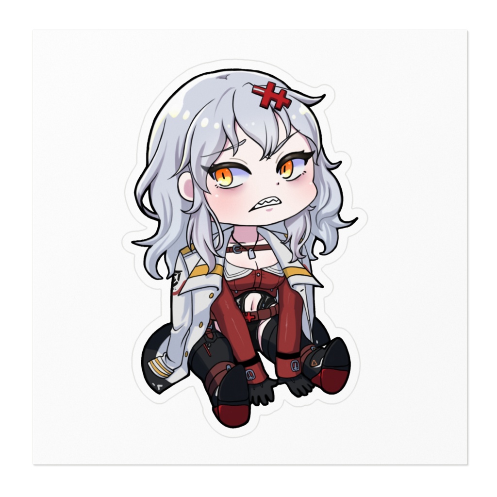 【勝利の女神:NIKKE】ユルハ【ステッカー】