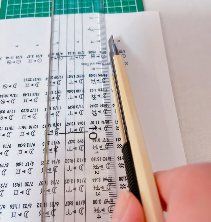 ＜匿名配送＞セルフカット版　2026　#月星座シール　#惑星移動シール　A4／1枚組