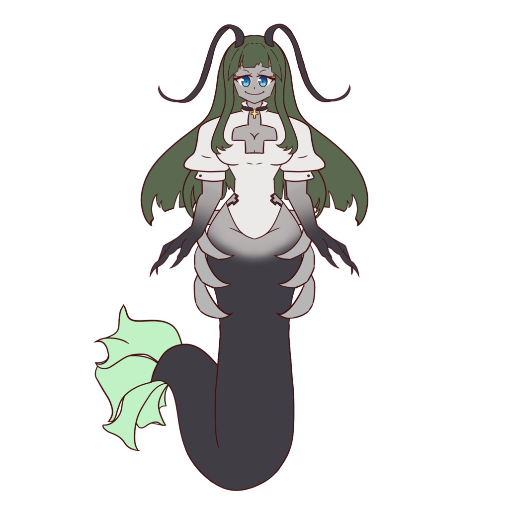 Deep Sea Mermaid - Free Use Live2D Model