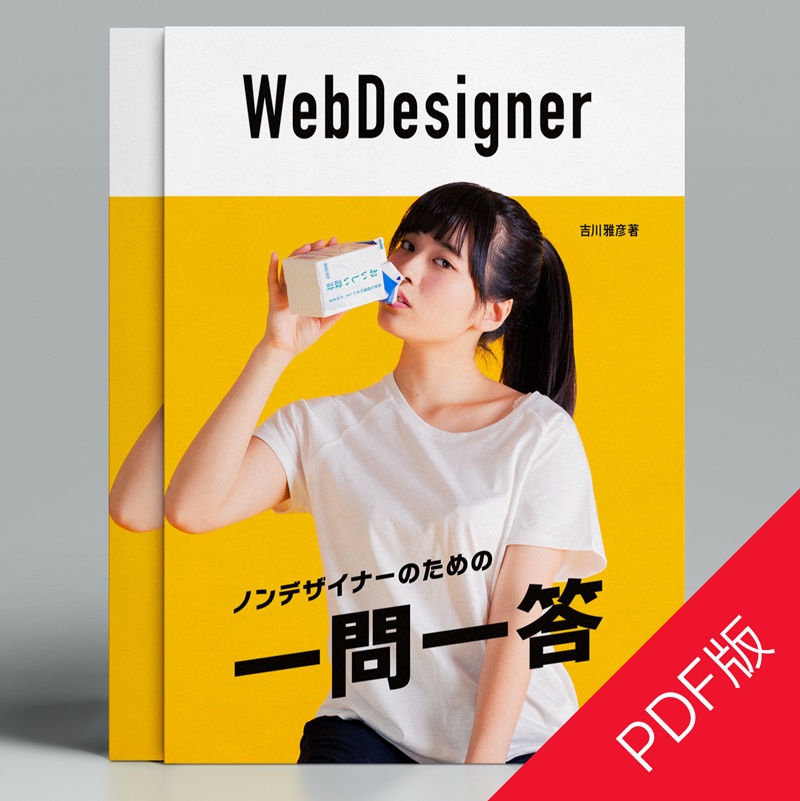 Web Designer ノンデザイナーのための一問一答（PDF版）