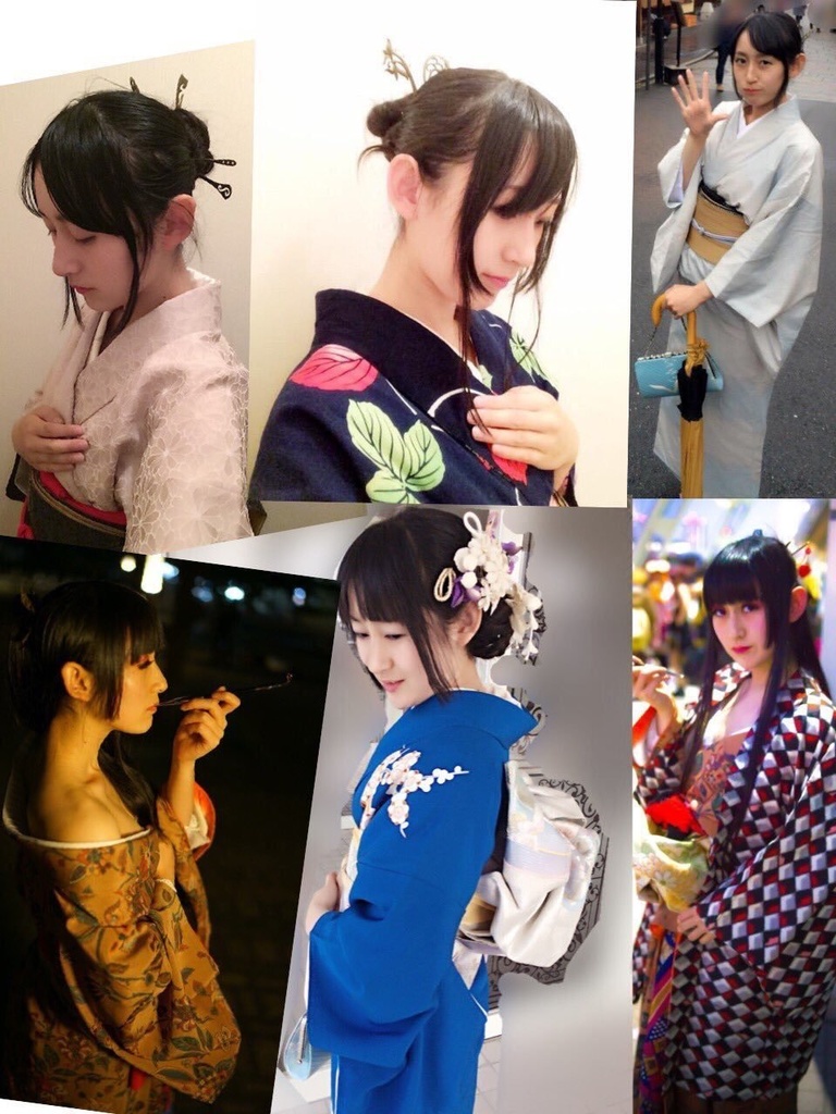 夏着物ブロマイド