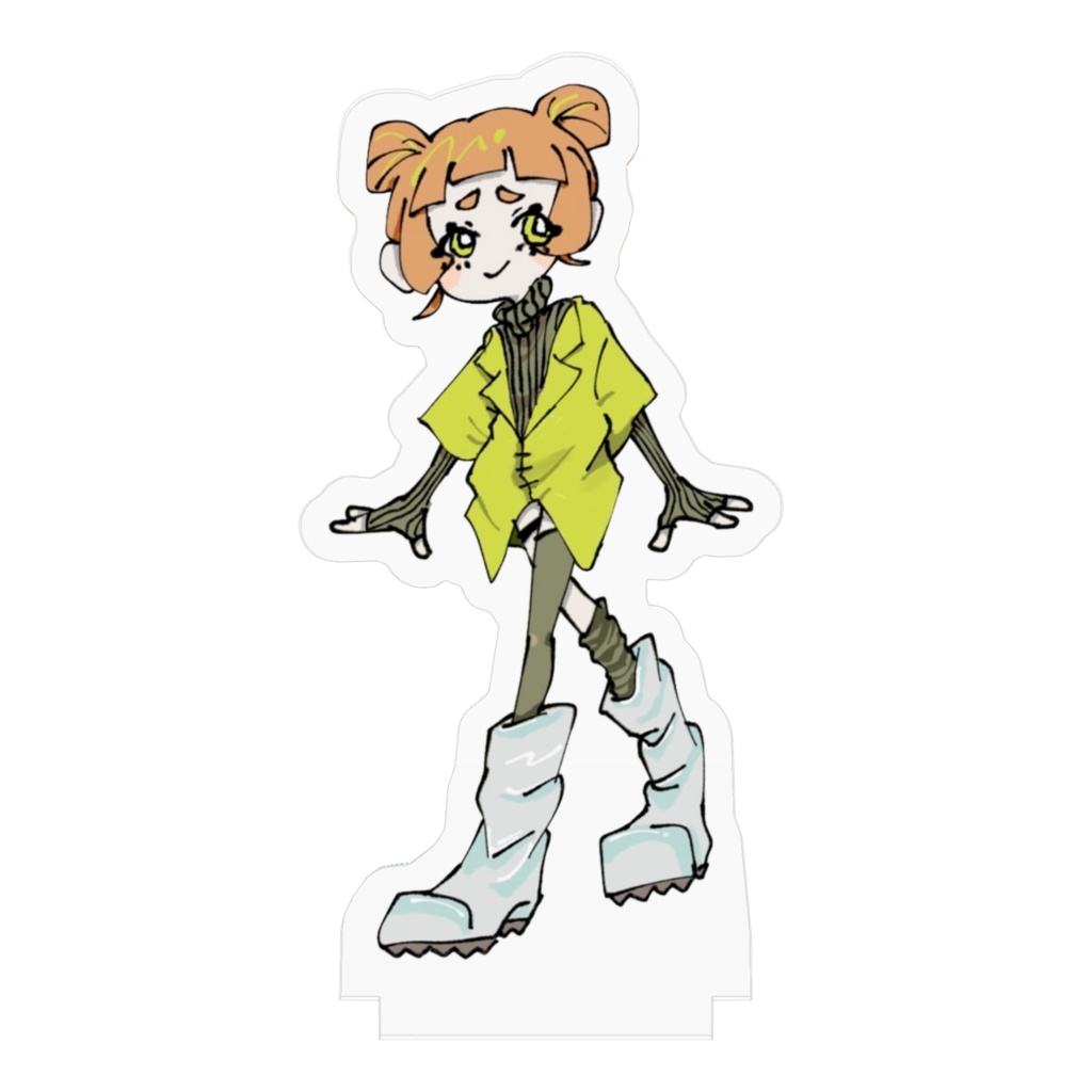 モッ子ちゃんアクリルフィギュア