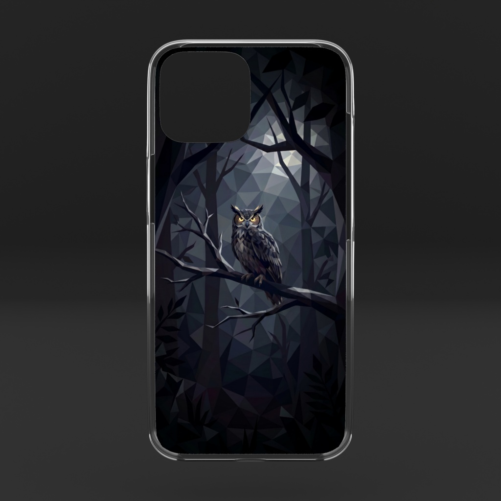 【iPhone14/15/16対応ケース】NIGHT OWL
