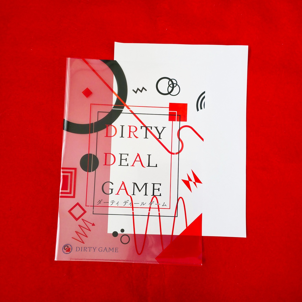 DIRTY DEAL GAME クリアファイル