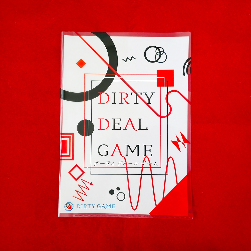 DIRTY DEAL GAME クリアファイル