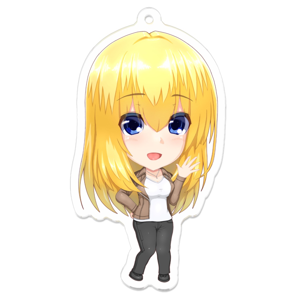 白崎紀亜 アクリルキーホルダー 