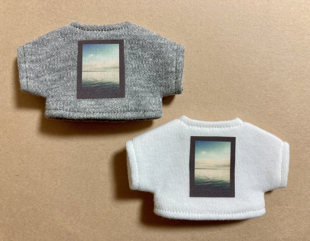 12センチぬいサイズ　プリントTシャツ