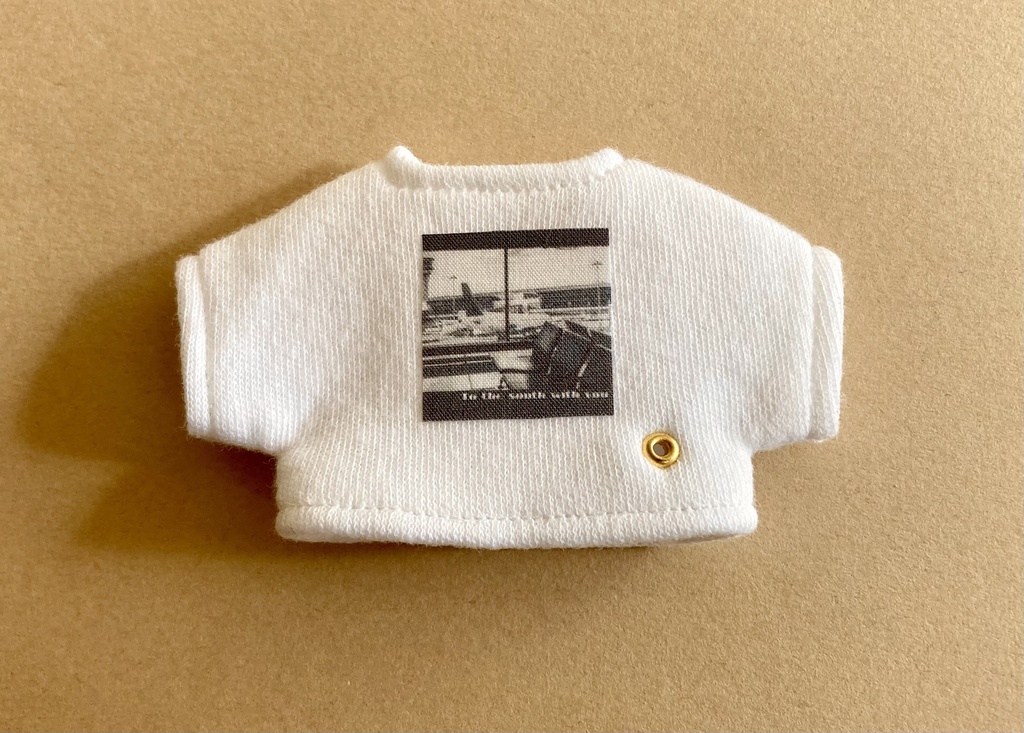 12センチぬいサイズ プリント&ハトメTシャツ(空港)