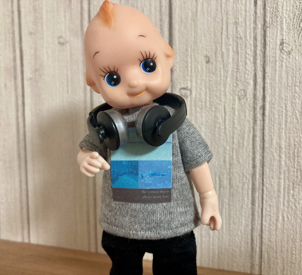 オビツ11サイズ プリントTシャツ