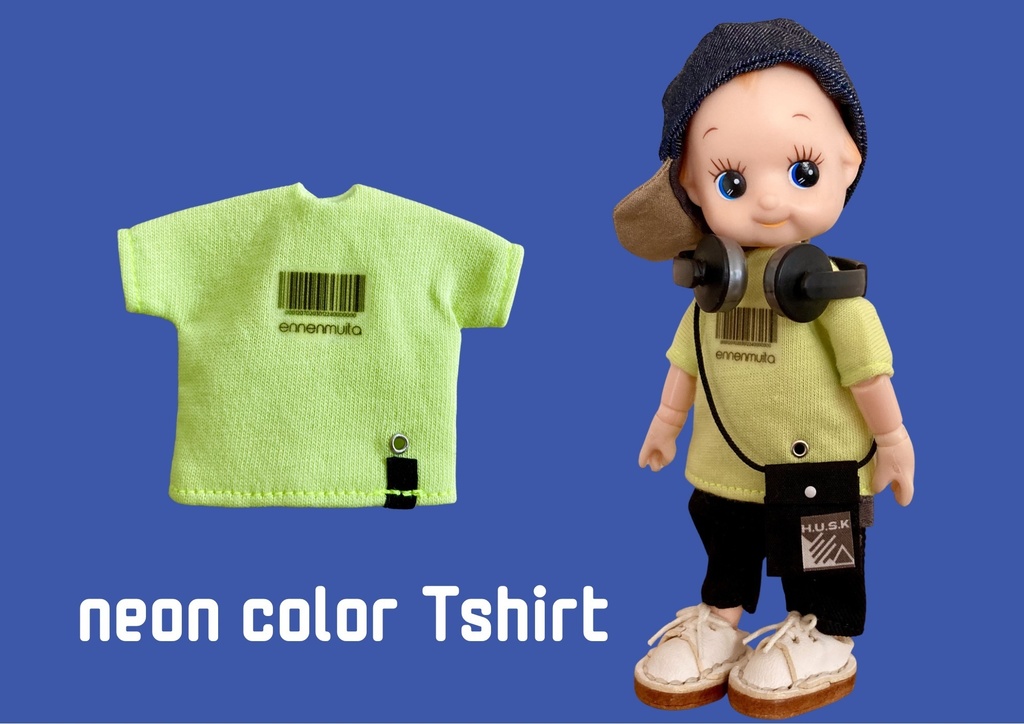 オビツ11 蛍光カラーTシャツ