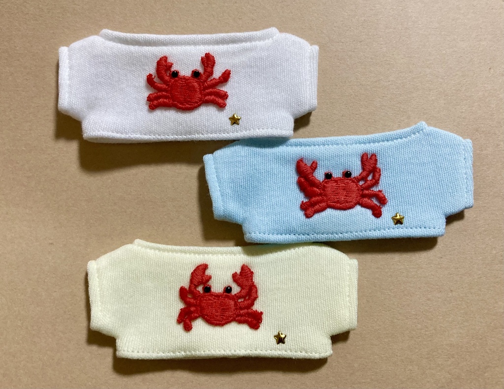 12センチぬい(大きめ) かに🦀Tシャツ