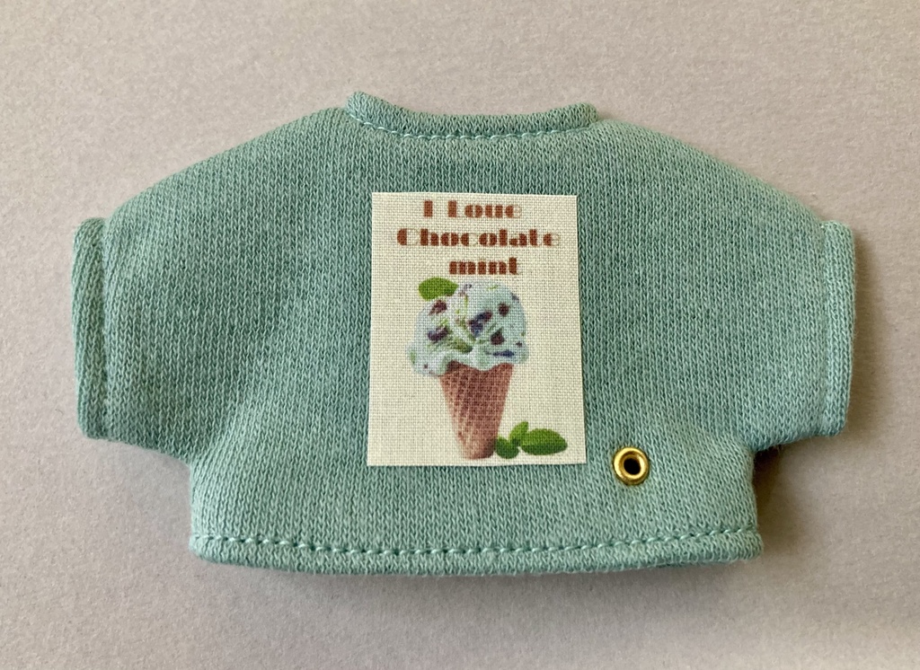 12センチぬいサイズ 夏プリントTシャツ