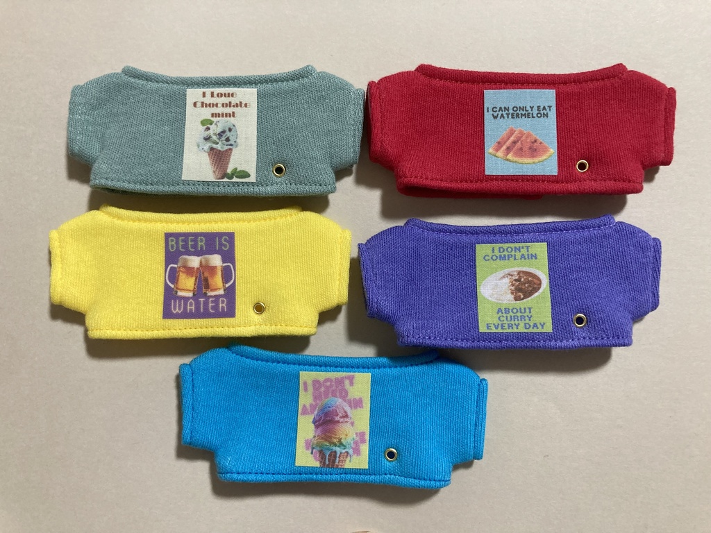 12センチぬい(大きめ)夏Tシャツ
