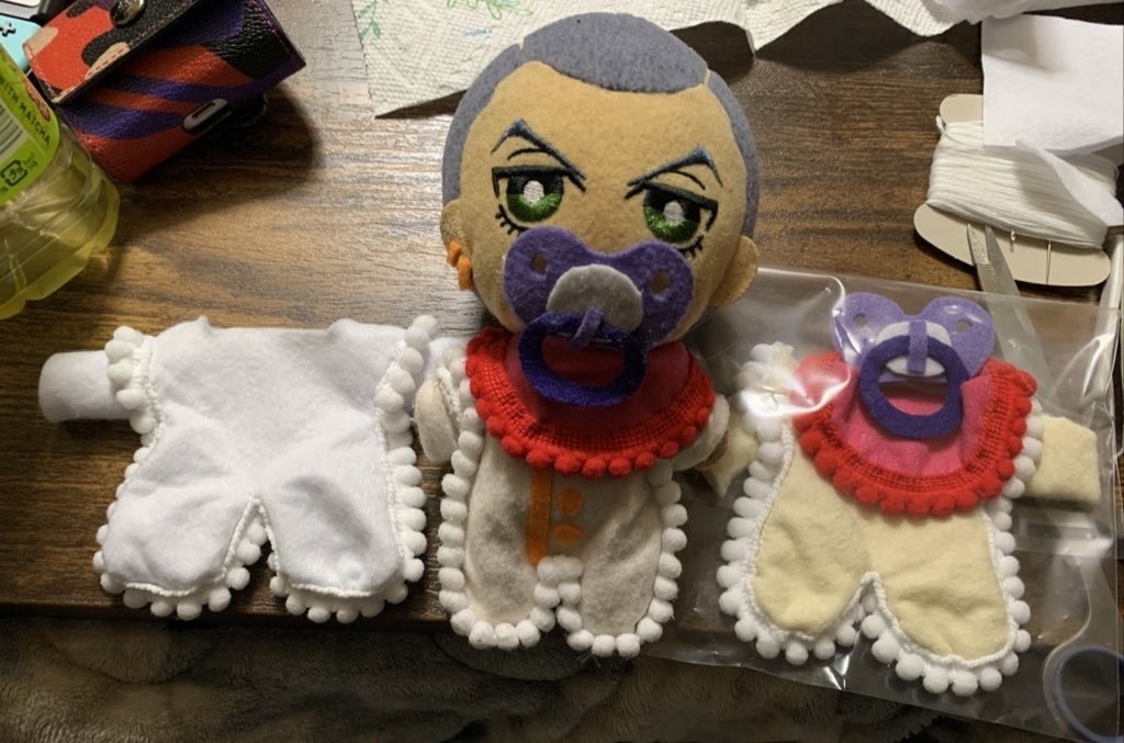 ぬい服 ベビー なりきり赤ちゃん3点セット