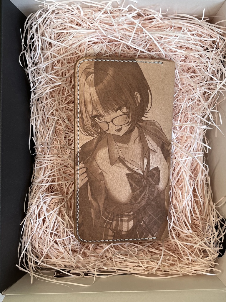橘ひなの 本革長財布【二次創作】