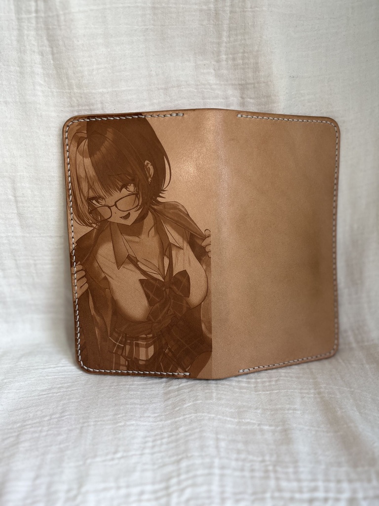 橘ひなの 本革長財布【二次創作】
