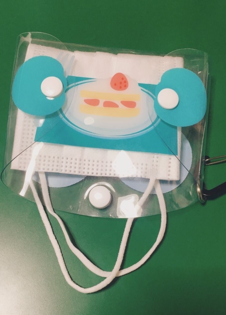 【匿名配送】トリオベアPVCマスクケース