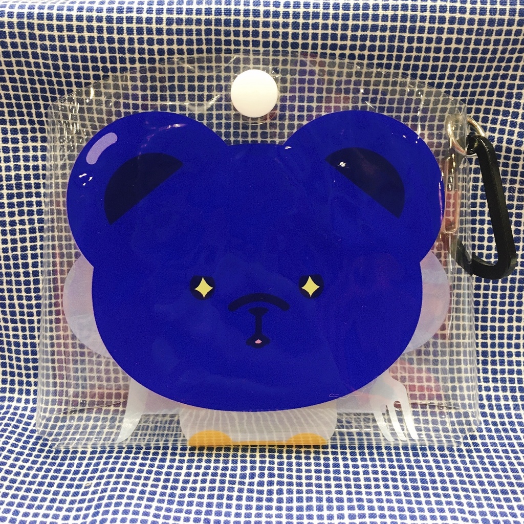 【匿名配送】トリオベアPVCマスクケース