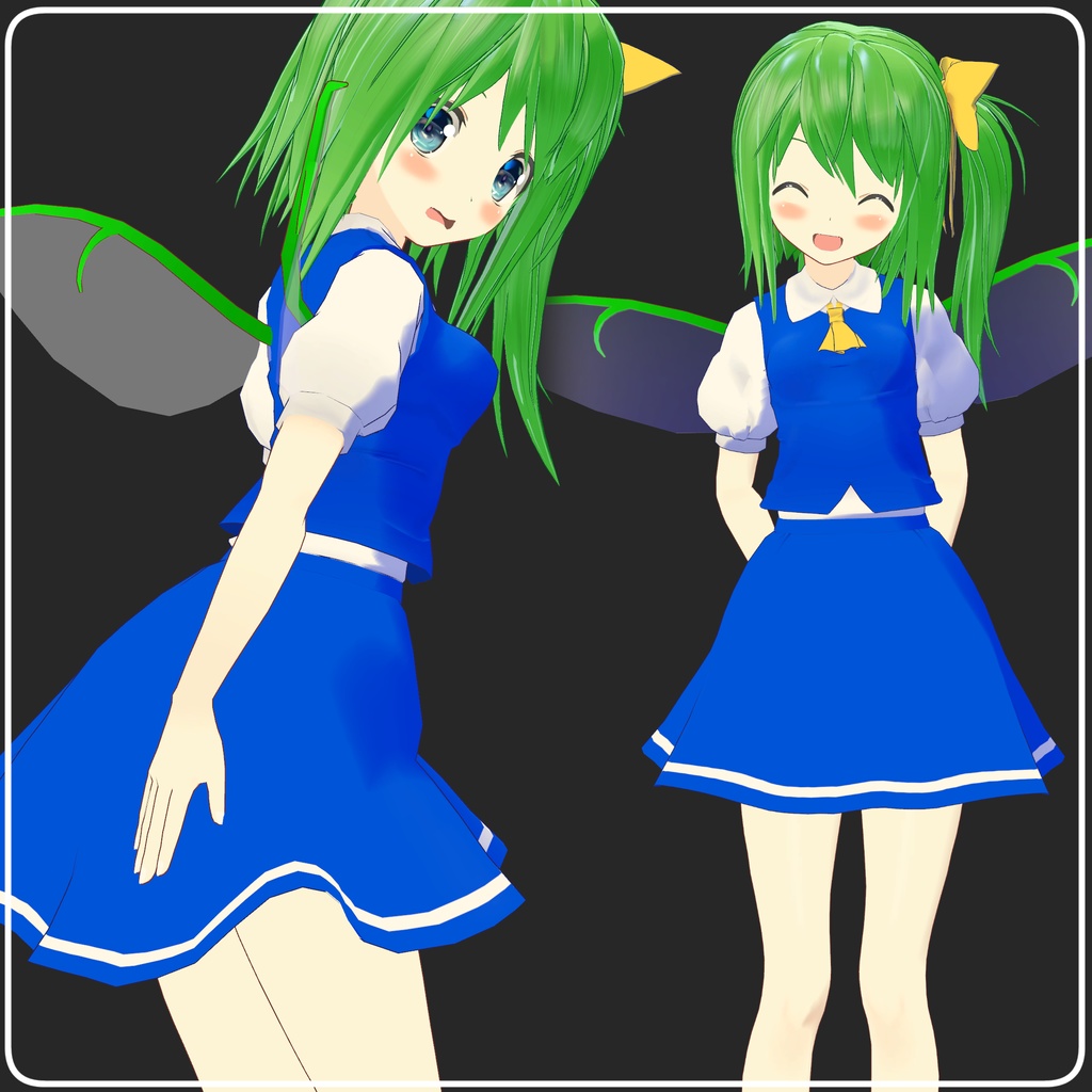 VRChat向けアバター ゆきはね式大妖精