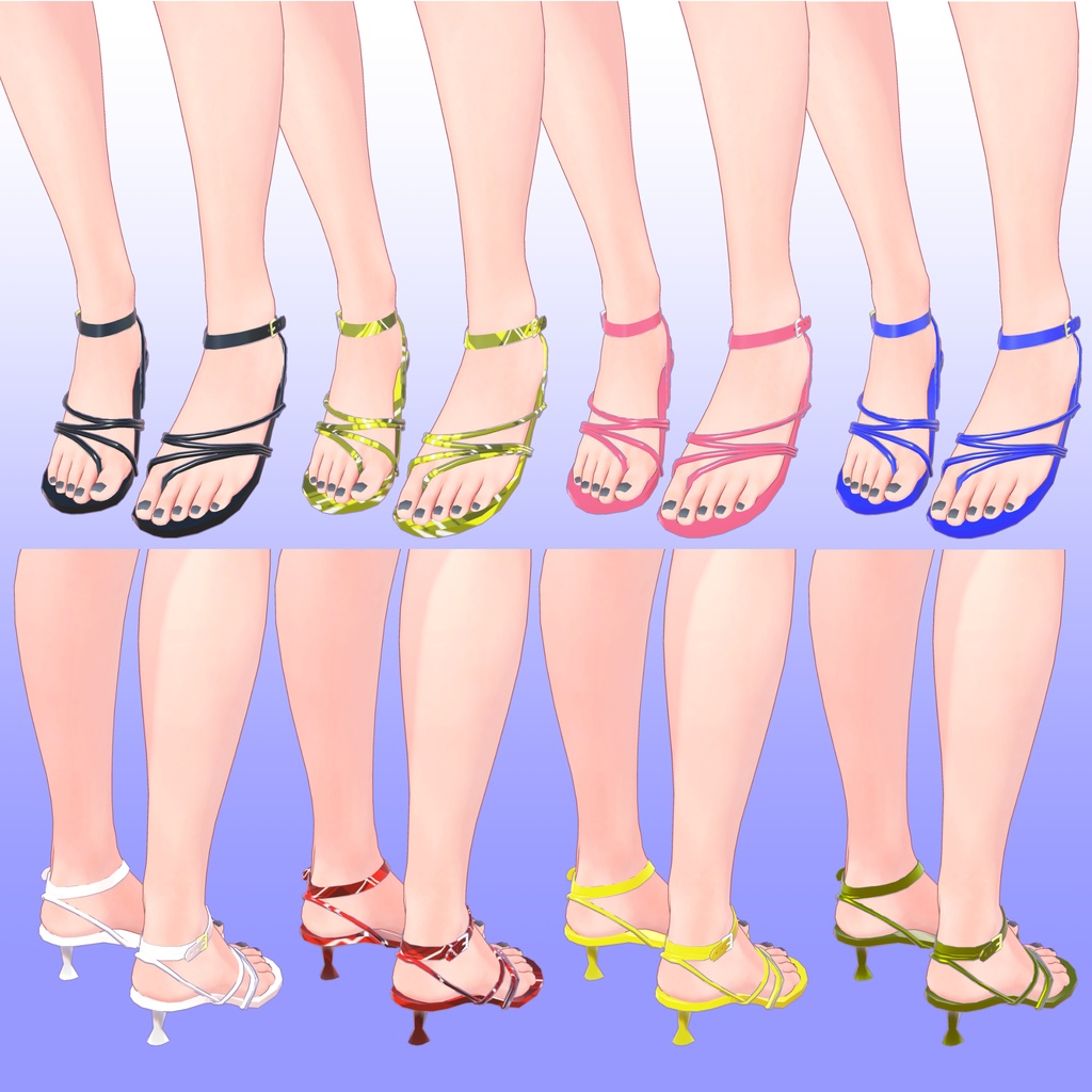 ゆきはね式ビキニA・水着【VRC用衣装・桔梗・美幸対応】