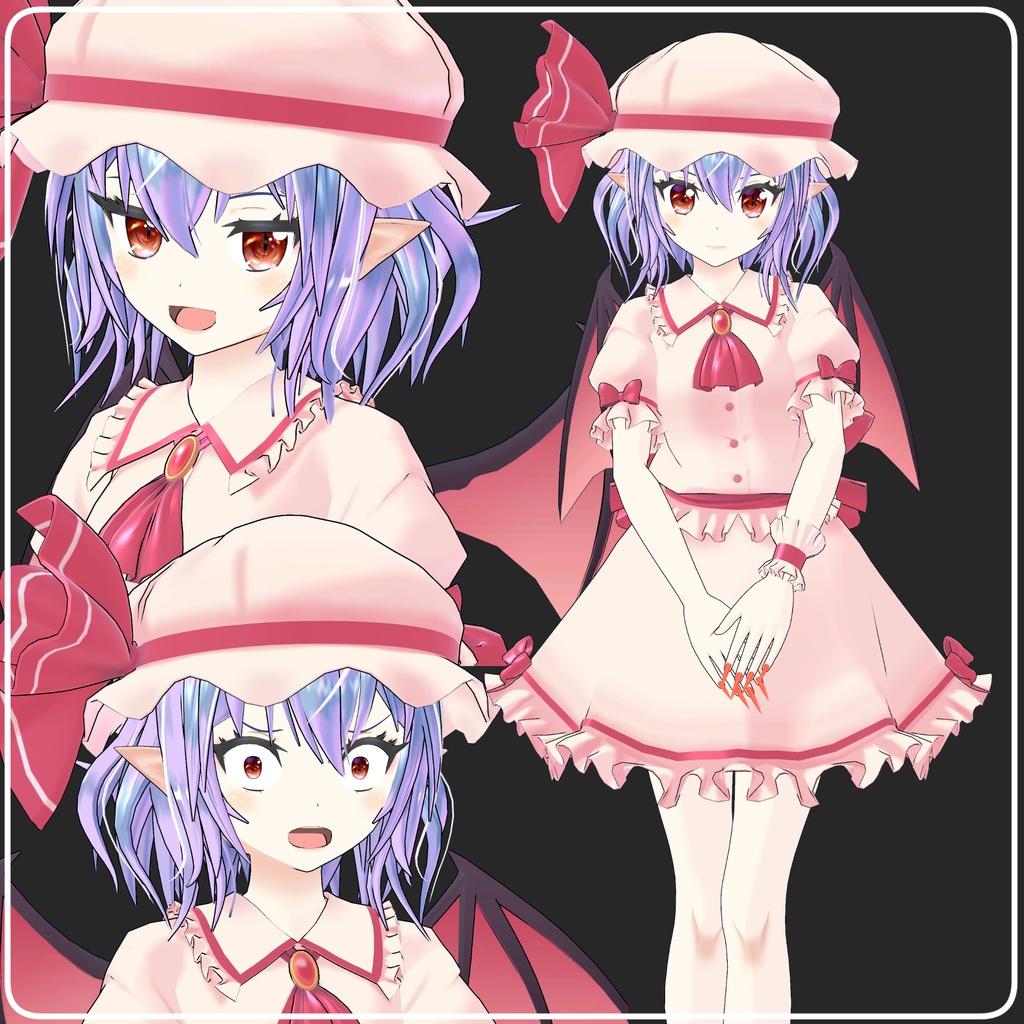 VRChat向けアバター ゆきはね式レミリア