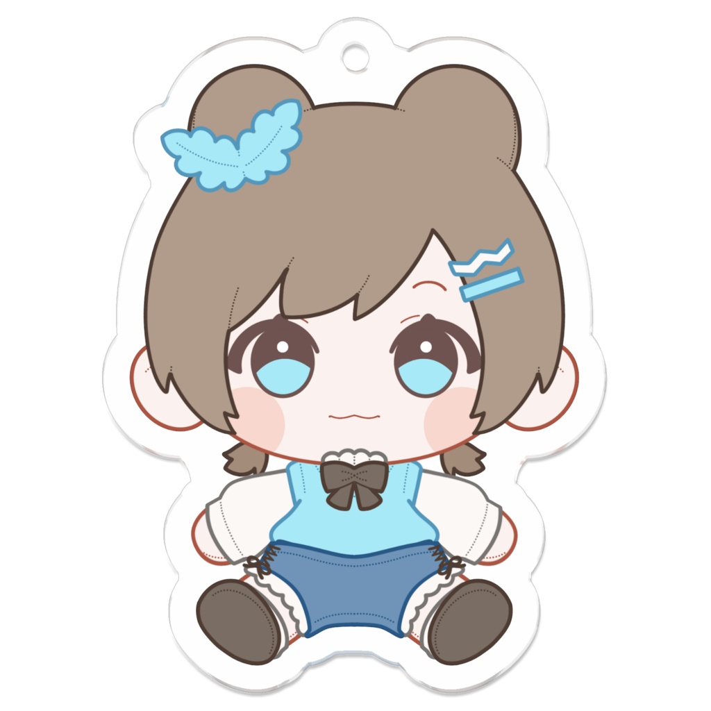 ぬい風みんとちゃん アクキー