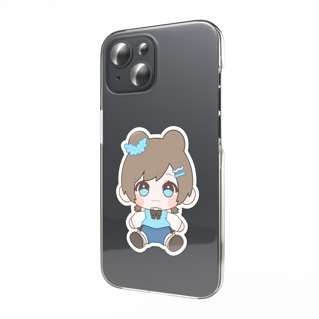 ぬい風みんとちゃん スマホステッカー