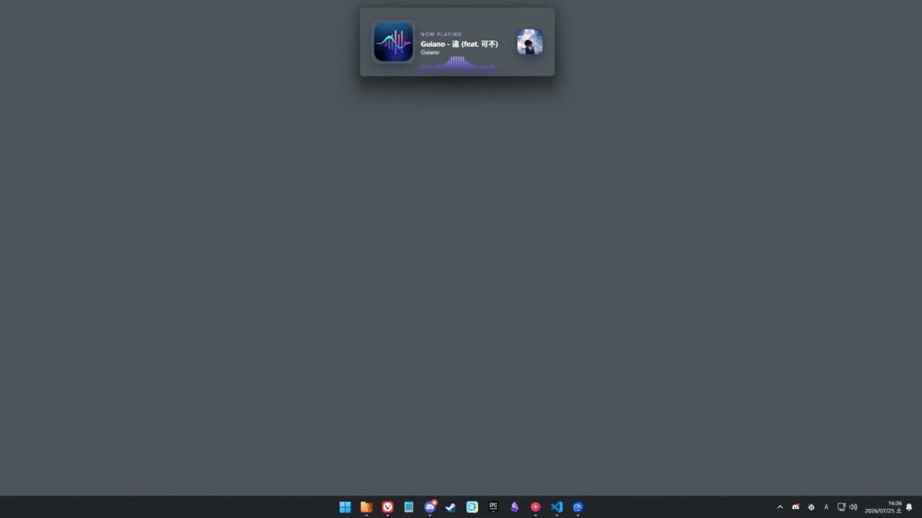 Windows向けオーディオビジュアライザー デスクトップウィジェット - AW Harmony