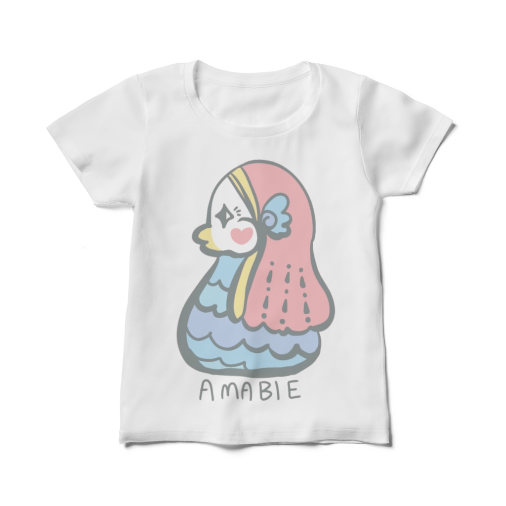 アマビエTシャツ レディース