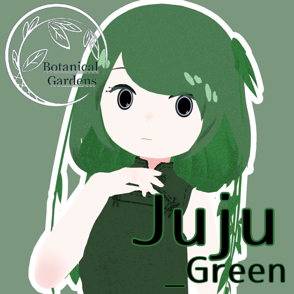 【VRoid 】オリジナル3Dモデル　Juju