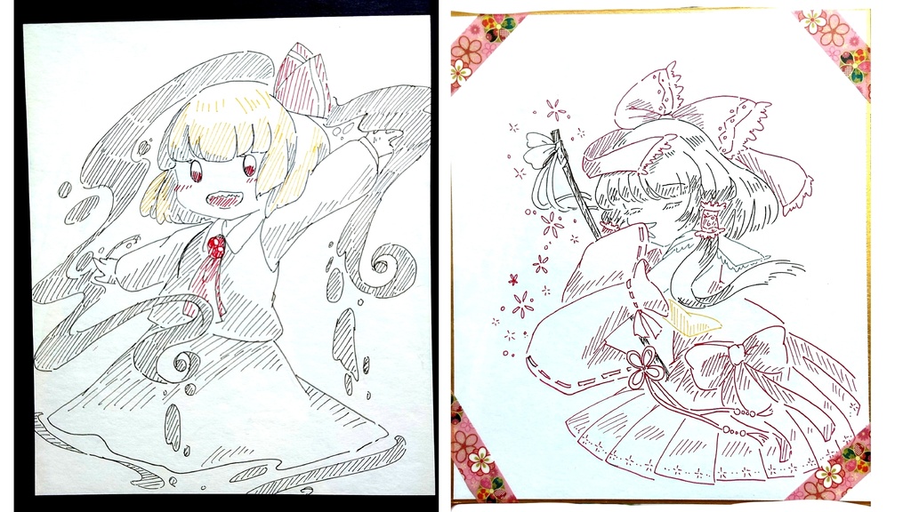 東方Project　小色紙