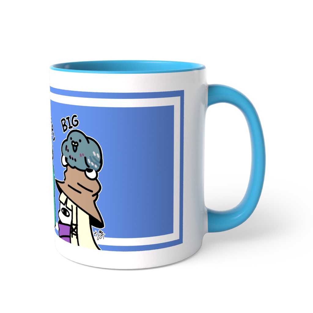 守矢一家とハトマグカップ