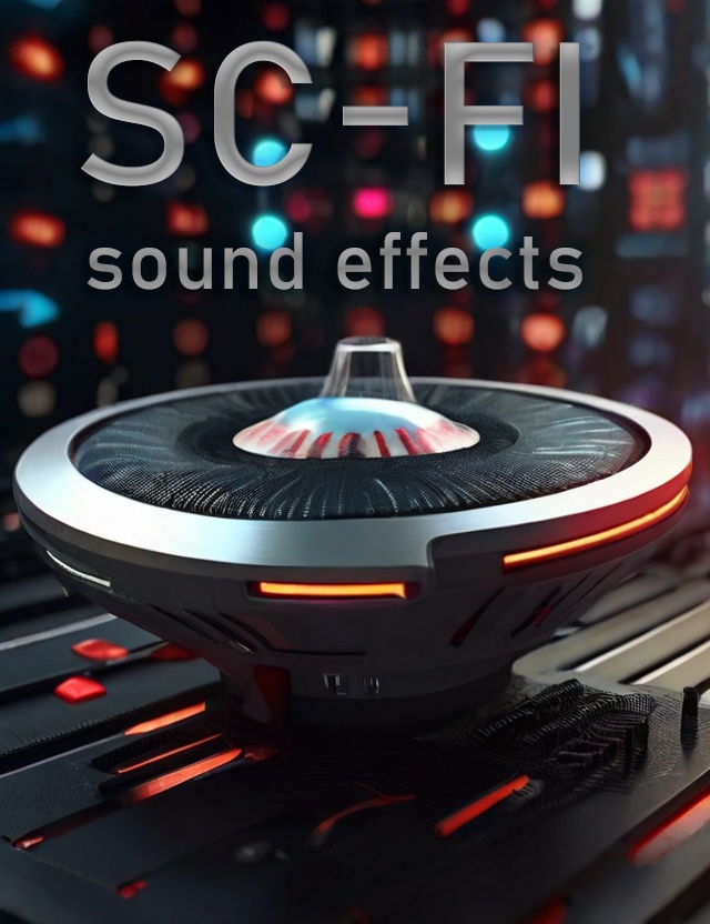Sci Fi Sound Effects SF 効果音（１１個入) (Pack of 11)