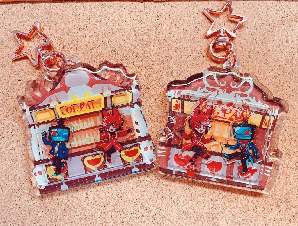 新旧📺🦌シャカシャカアクキー