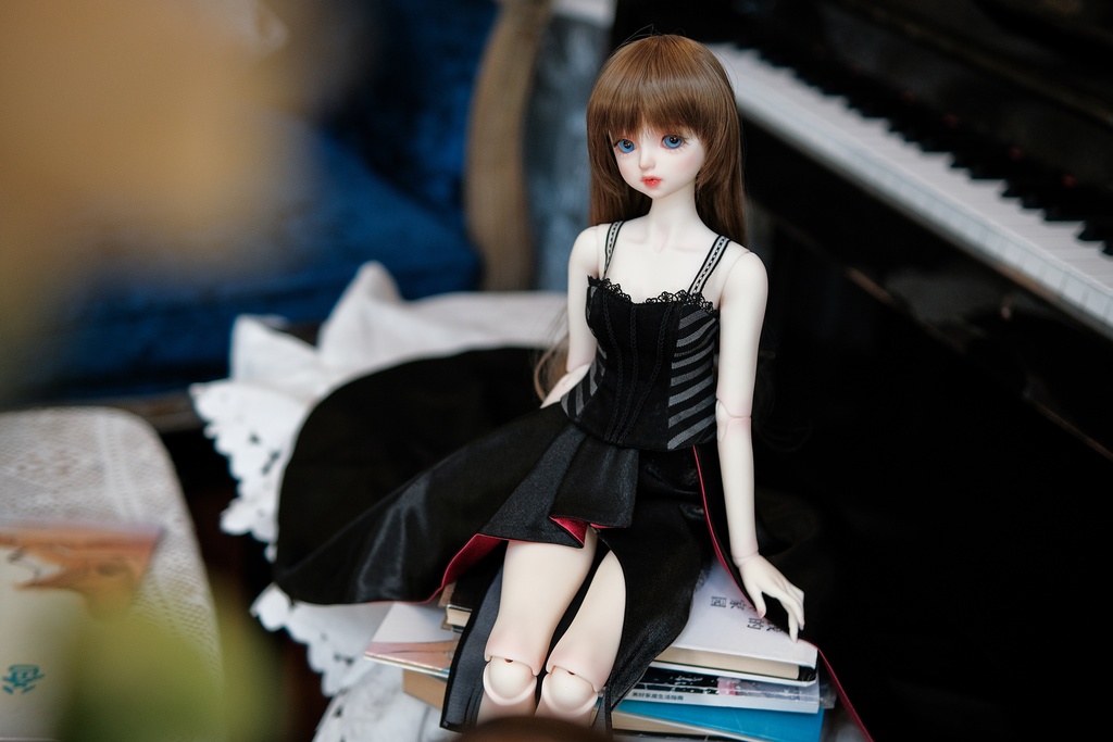 【Black Roseドレスセット】スポット[SD16-17 & SDGRboy][JP送料無料]BJD Doll Clothing | BJD Clothes | BJD House | BJD outfit