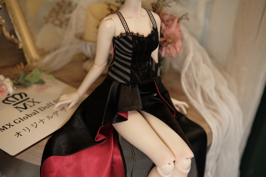 【Black Roseドレスセット】スポット[SD16-17 & SDGRboy][JP送料無料]BJD Doll Clothing | BJD Clothes | BJD House | BJD outfit
