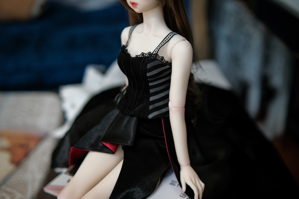 【Black Roseドレスセット】スポット[SD16-17 & SDGRboy][JP送料無料]BJD Doll Clothing | BJD Clothes | BJD House | BJD outfit