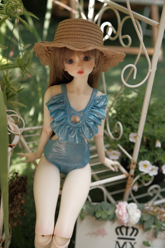 【青いつなぎの水着】[SD16-17 & SDGRboy][JP送料無料] BJD Doll Clothing | BJD Clothes | BJD House | BJD outfit