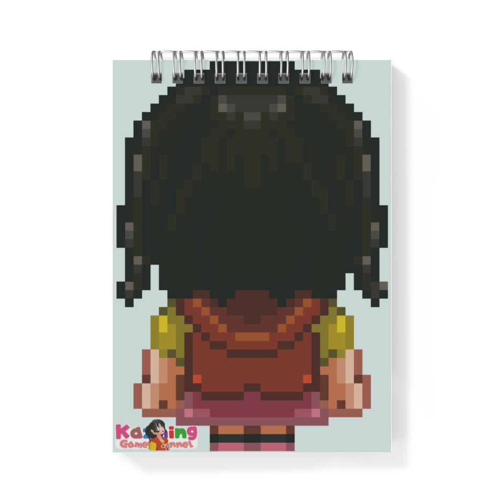 メモ帳 - A6 - ドット絵かずみん