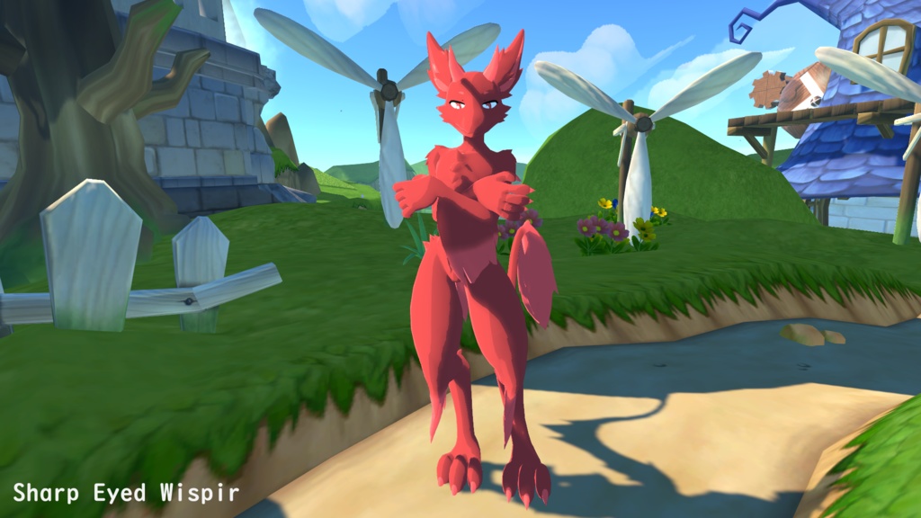 Wispir - VRChat Avatar 3D Model