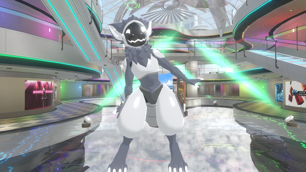 NKD Protogen - VRChat Avatar 3D Model