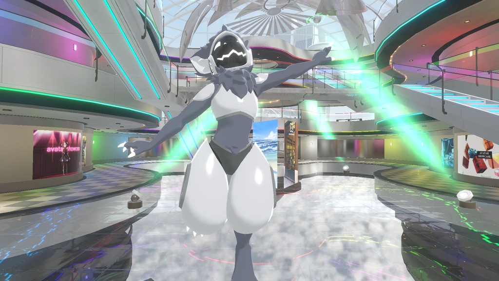 NKD Protogen - VRChat Avatar 3D Model