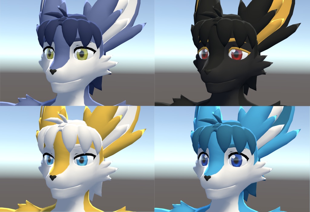 Lufare - VRChat Avatar 3D Model