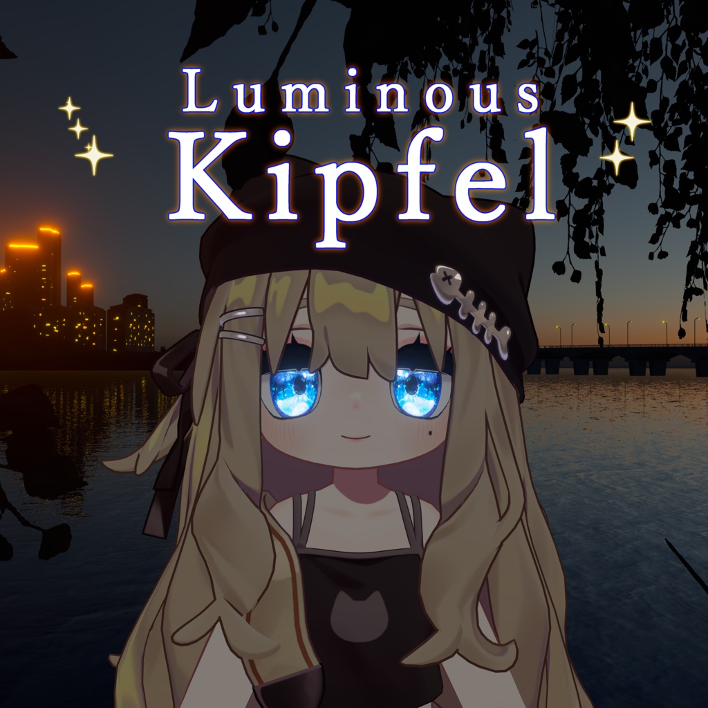 【5アバター】「Luminous Iris & Face Makeup Material Pack (LilToon)」(12 color)
