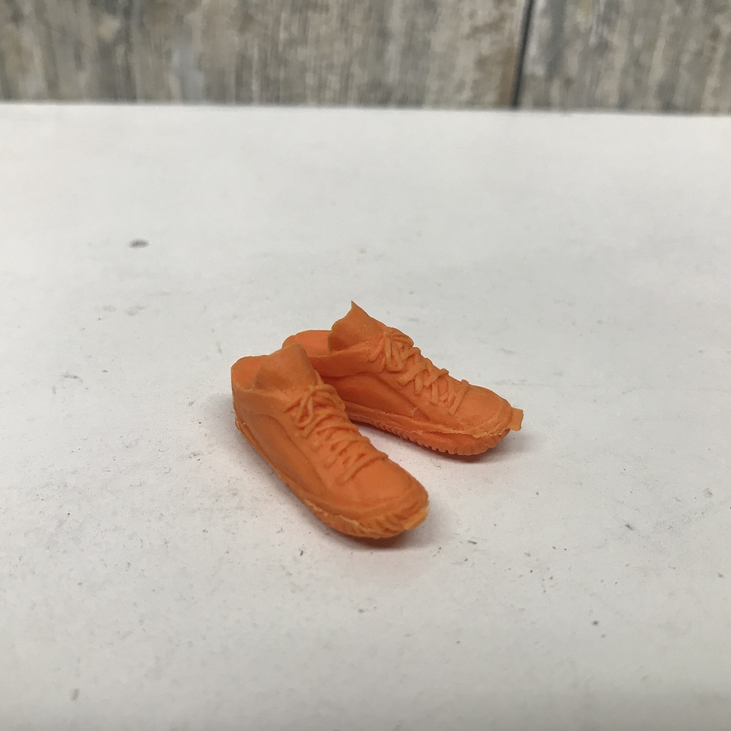 メガミデバイス用スニーカー(オレンジ）２足セット。