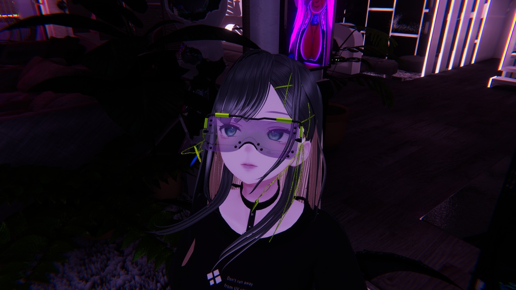 ちょっといかついサングラス(森羅、マヌカ位置調整済み)