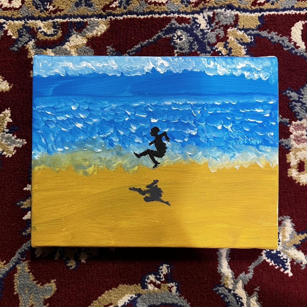 「Over Drive」アクリル原画 ✼完売済