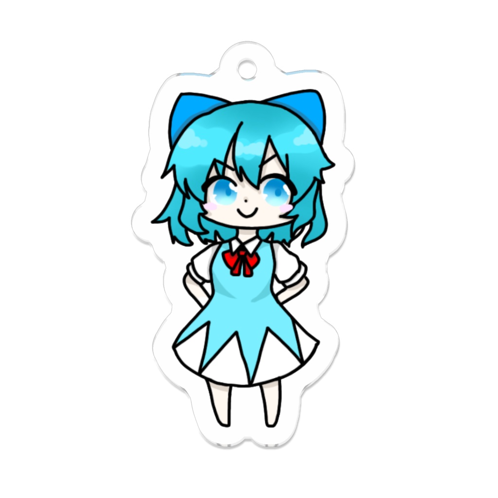 ちるのちゃんのアクキー